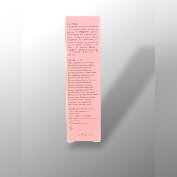 MZ Skin Hyaluronic Acid Hydrating Serum 30MLs NEW IN BOX - Picture 2 of 9